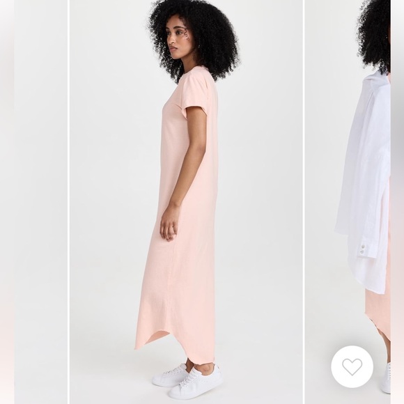 FRANK & EILEEN
Perfect Tee Midi Dress In
Creamsicle - Picture 3 of 7